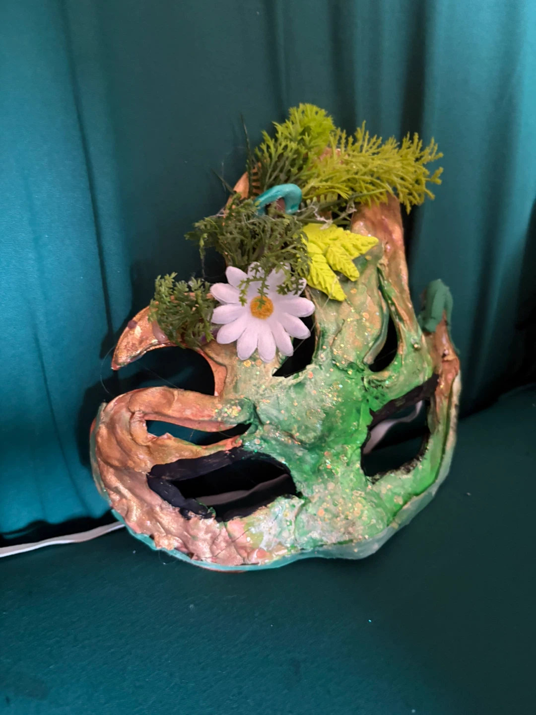 Handmade Forest Spirit Mask - photo 3