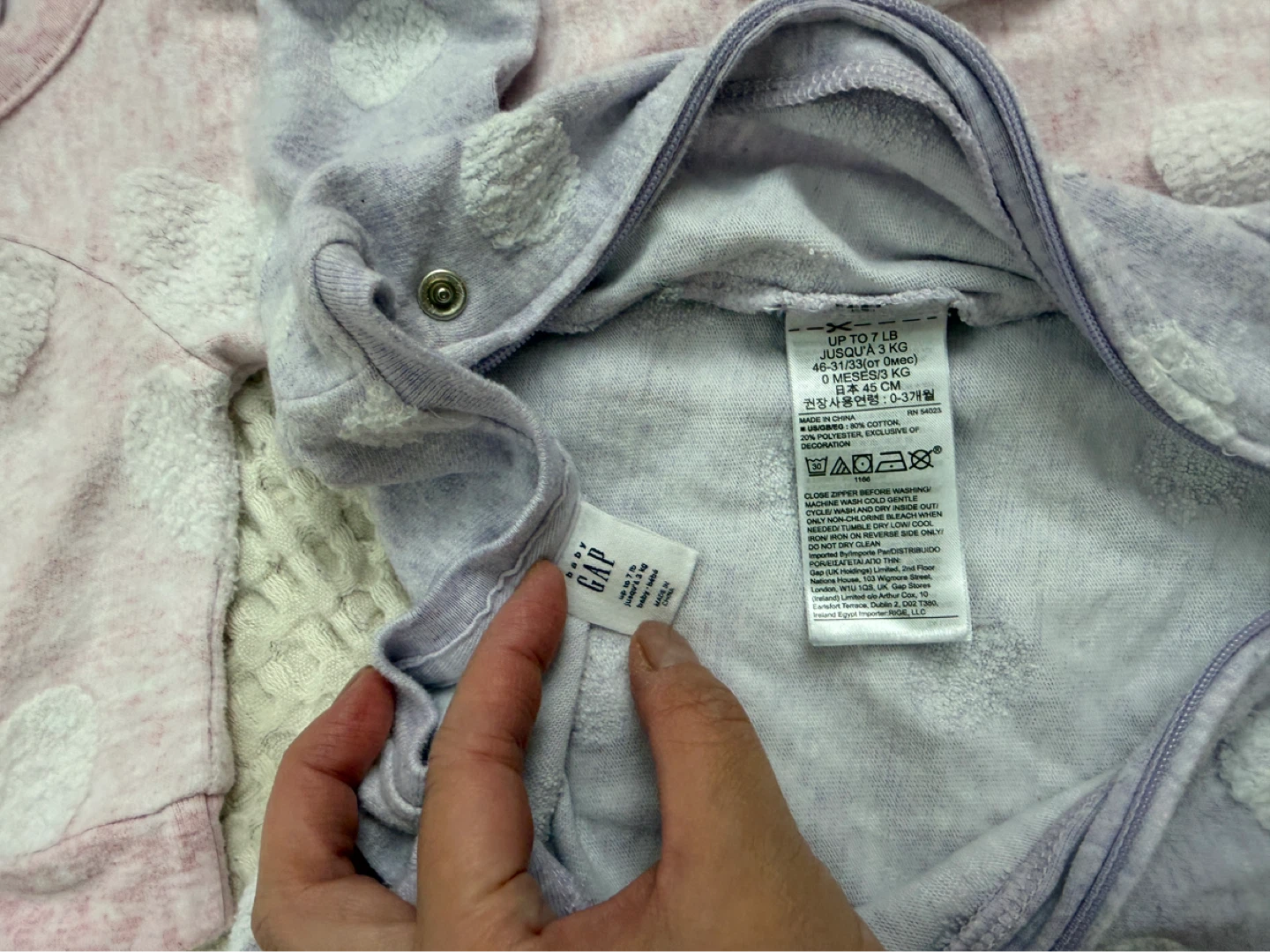 Gap Baby Sleepers - 0-3 Months - photo 3