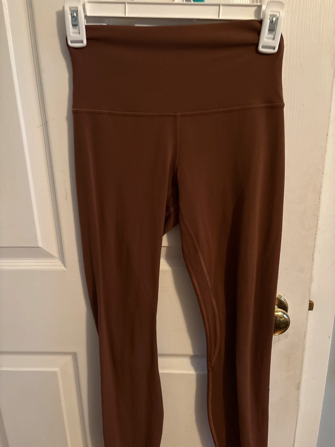 Lululemon copper brown leggings size 4 tight 25