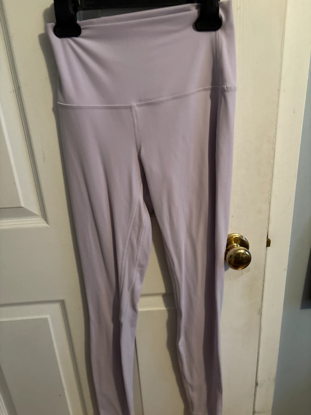 Lululemon lavender leggings size 4 tight 28 double lined