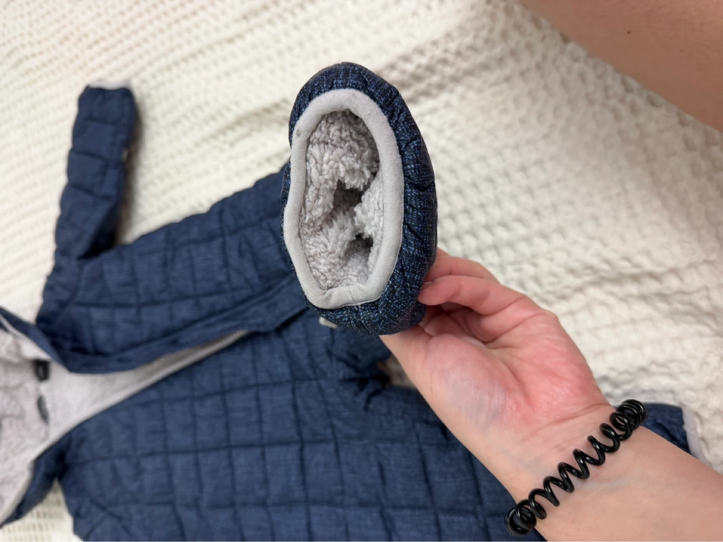 Snozu Quilted Snowsuit 3/6M - photo 4