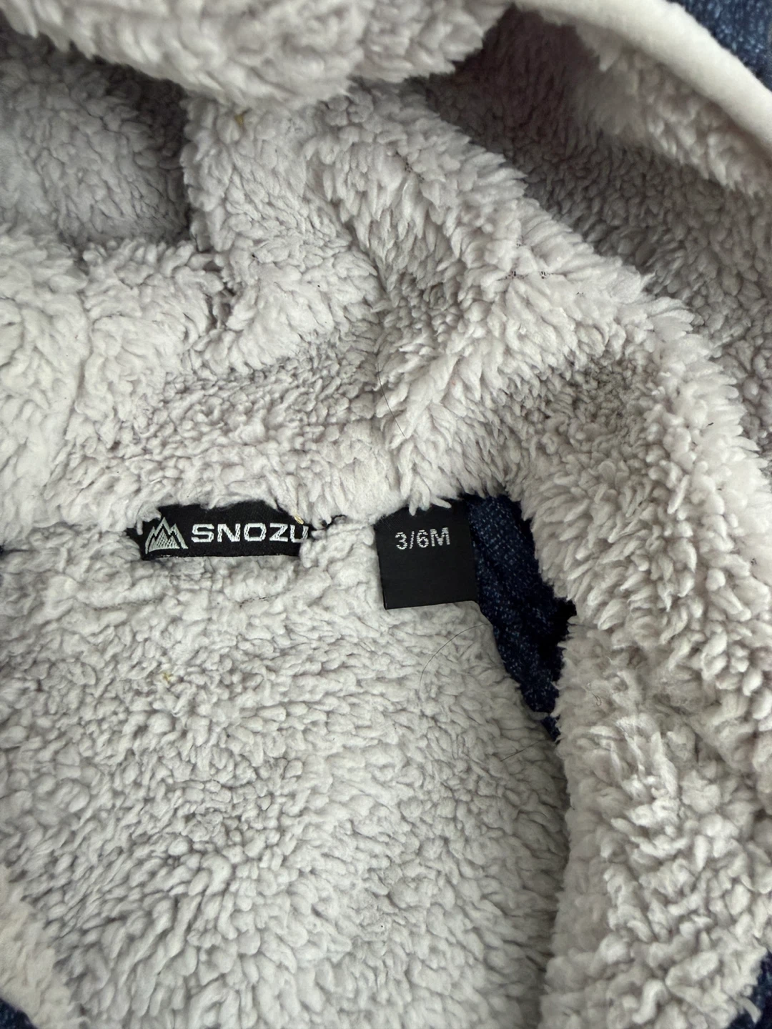 Snozu Quilted Snowsuit 3/6M - photo 2