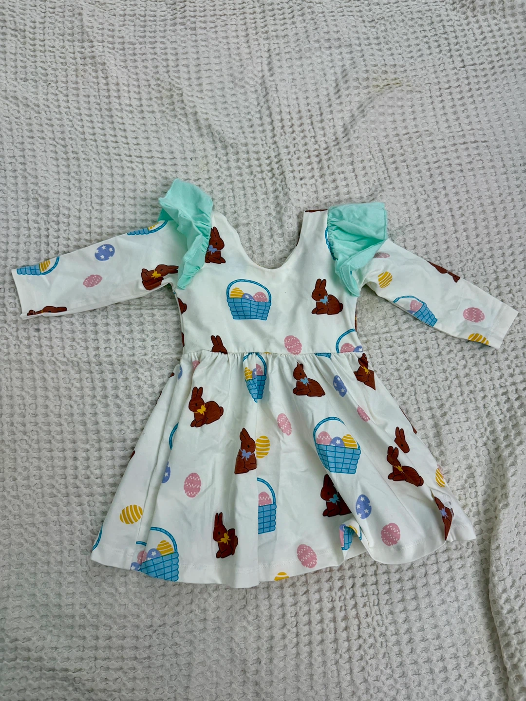 Monica + Andy Baby Dress 18-24m Easter Print