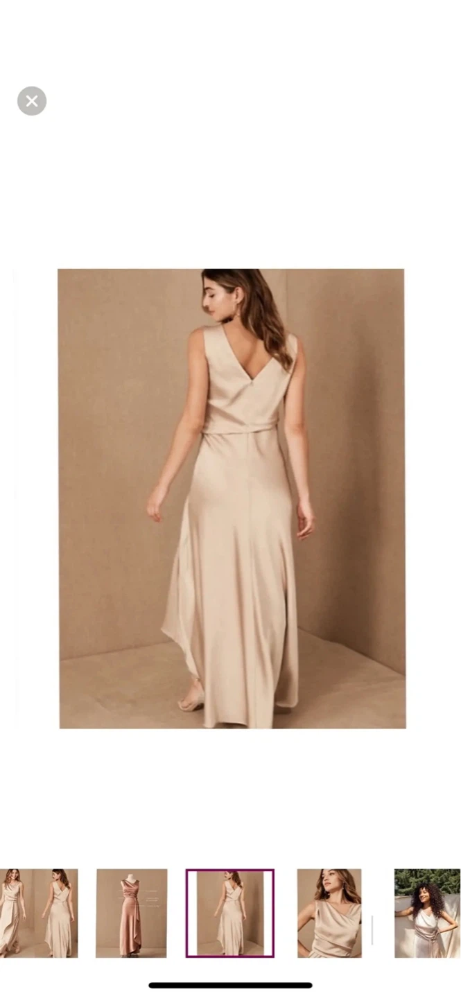 BHLDN Satin Maxi Dress - photo 2