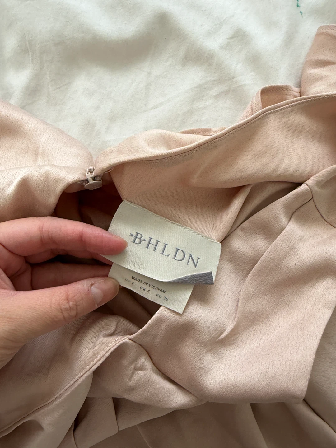 BHLDN Satin Maxi Dress - photo 4