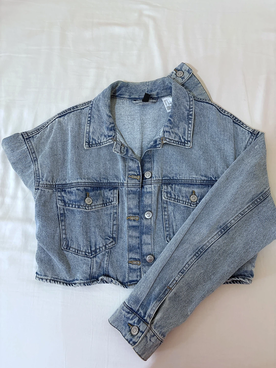 H&M Divided Cropped Denim Jacket - photo 4