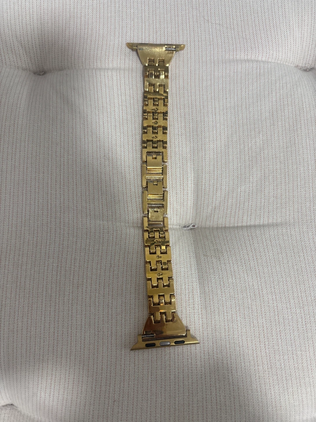 Brand new Gold Metal Watch Band with Rhinestones