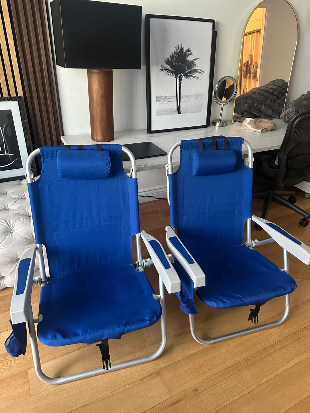 NEW 2 for 1 RIO BEACH FOLDING CHAIRS FOR DECK PARK CAMPING - photo 5
