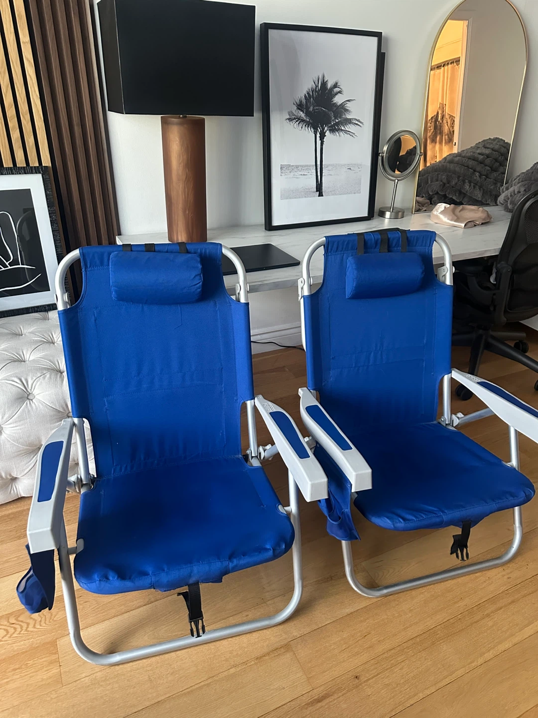 NEW 2 for 1 RIO BEACH FOLDING CHAIRS FOR DECK PARK CAMPING