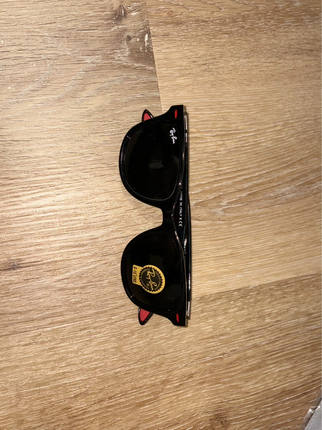 Ray-Ban Black Wayfarer Sunglasses - photo 4