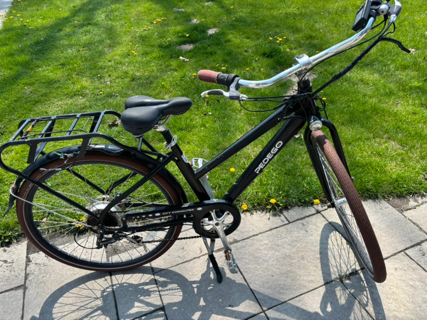PEDEGO City Commuter Electric Bike - Black