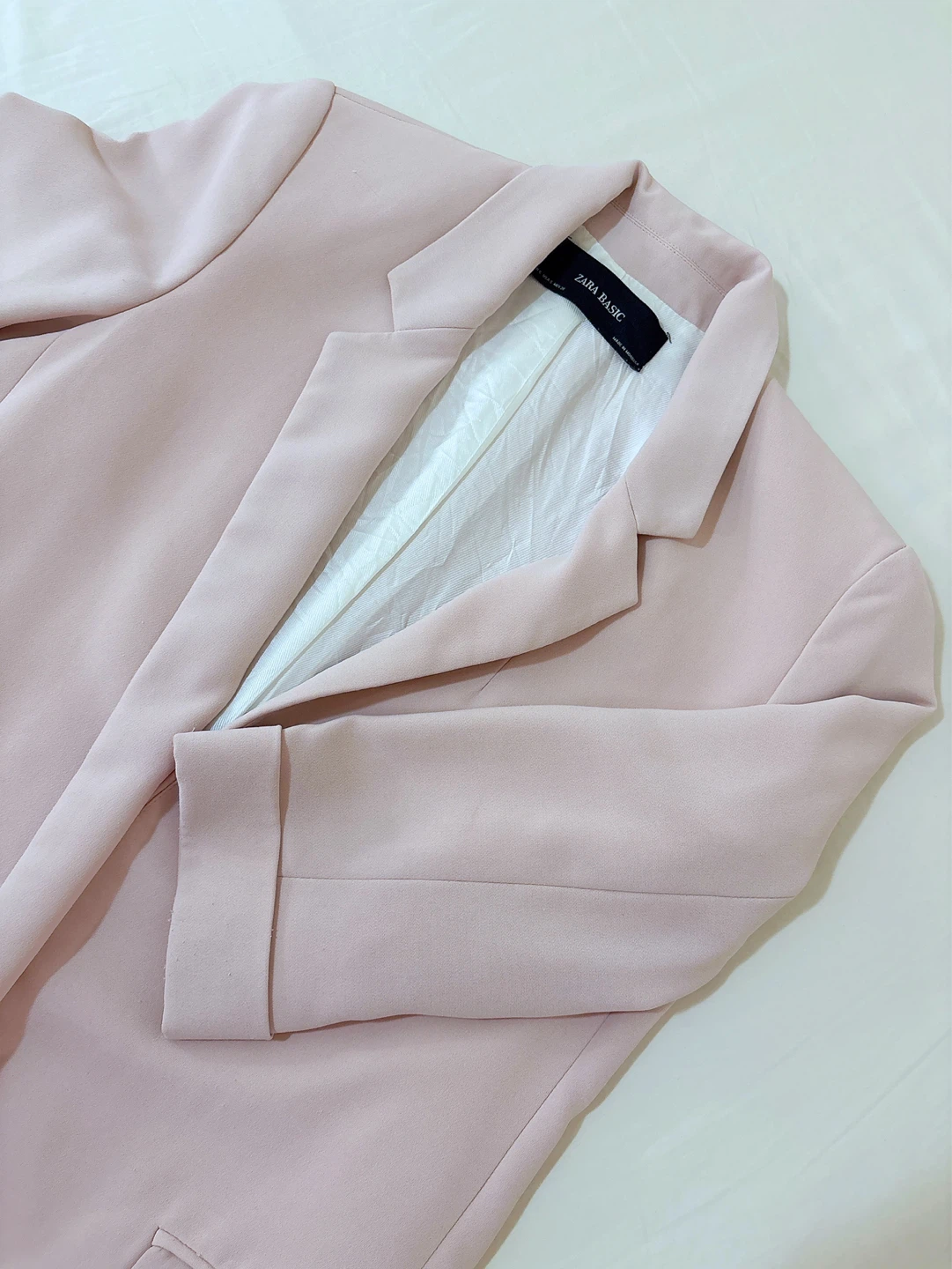 Zara Women’s Blush Pink Blazer - photo 3
