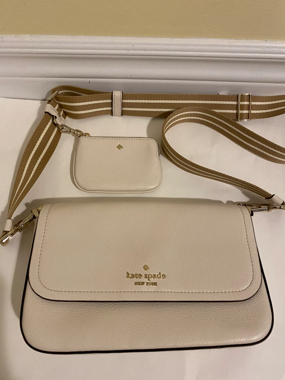 Brand New Kate Spade Leather Crossbody Bag