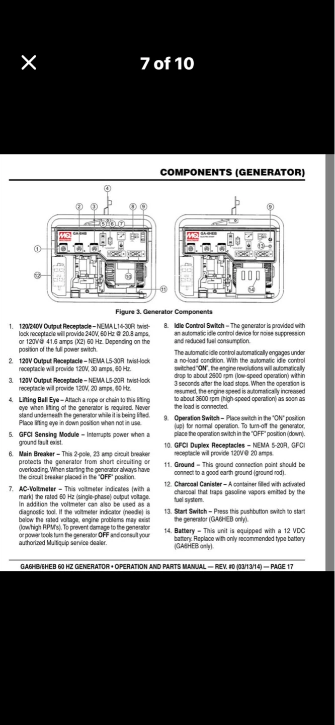 Weld GA-6HB Generator - photo 4