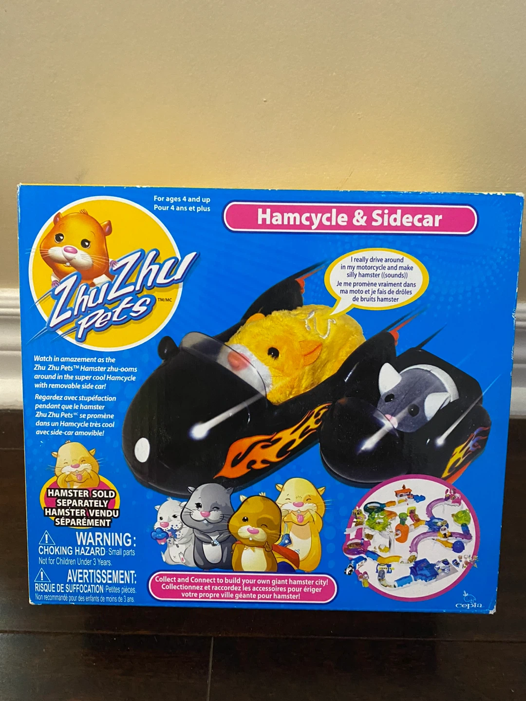 ZhuZhu Pets Hamcycle & Sidecar and Pizza Shop Playset - photo 4