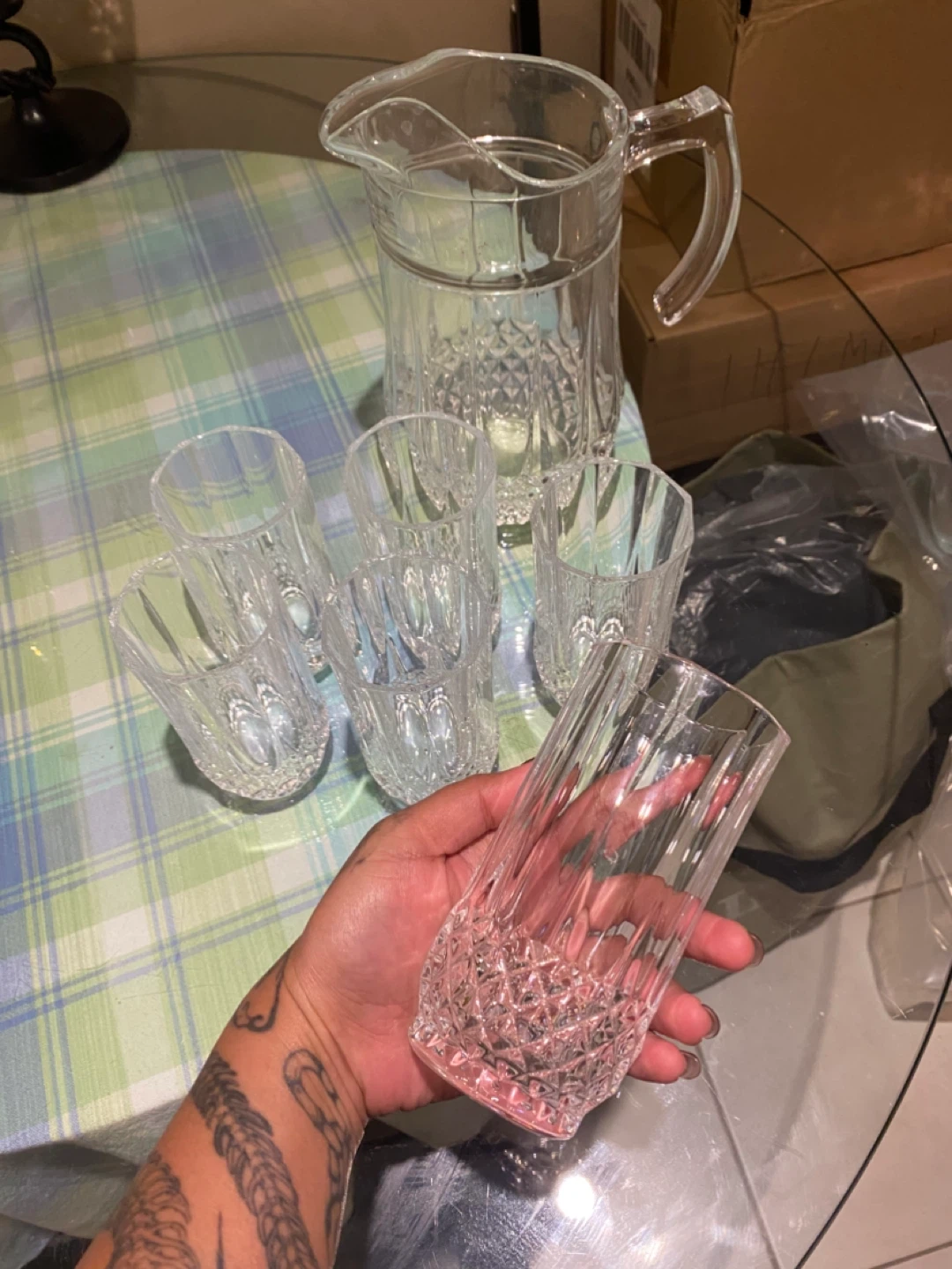 MOVING SALE!!! GLASSWARES ALL FOR $50