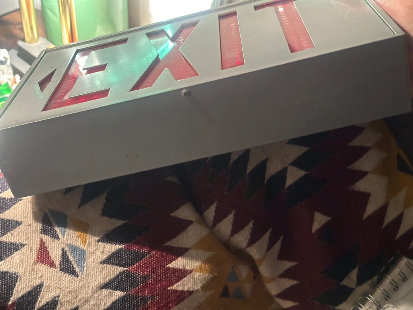 vintage luminaire led exit sign - photo 2