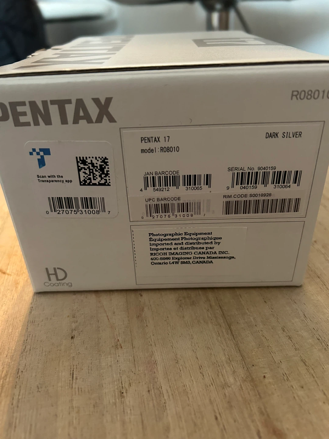 Pentax 17 "Traditional" Camera - Dark Silver - photo 3