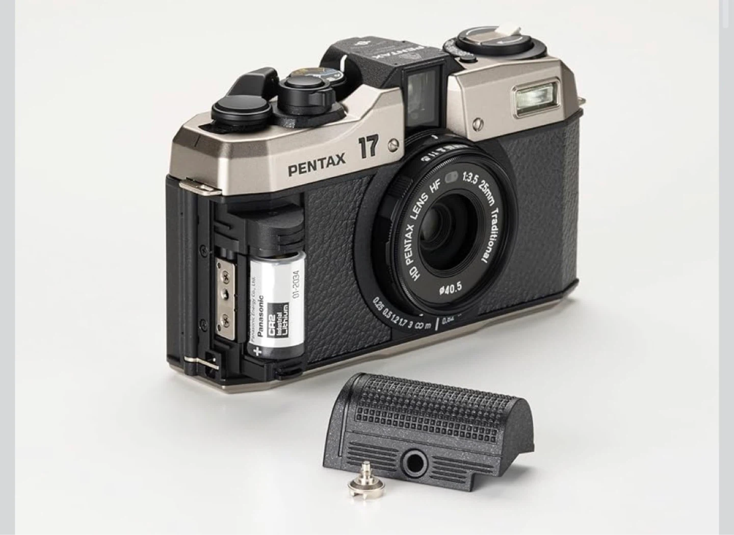 Pentax 17 "Traditional" Camera - Dark Silver - photo 5