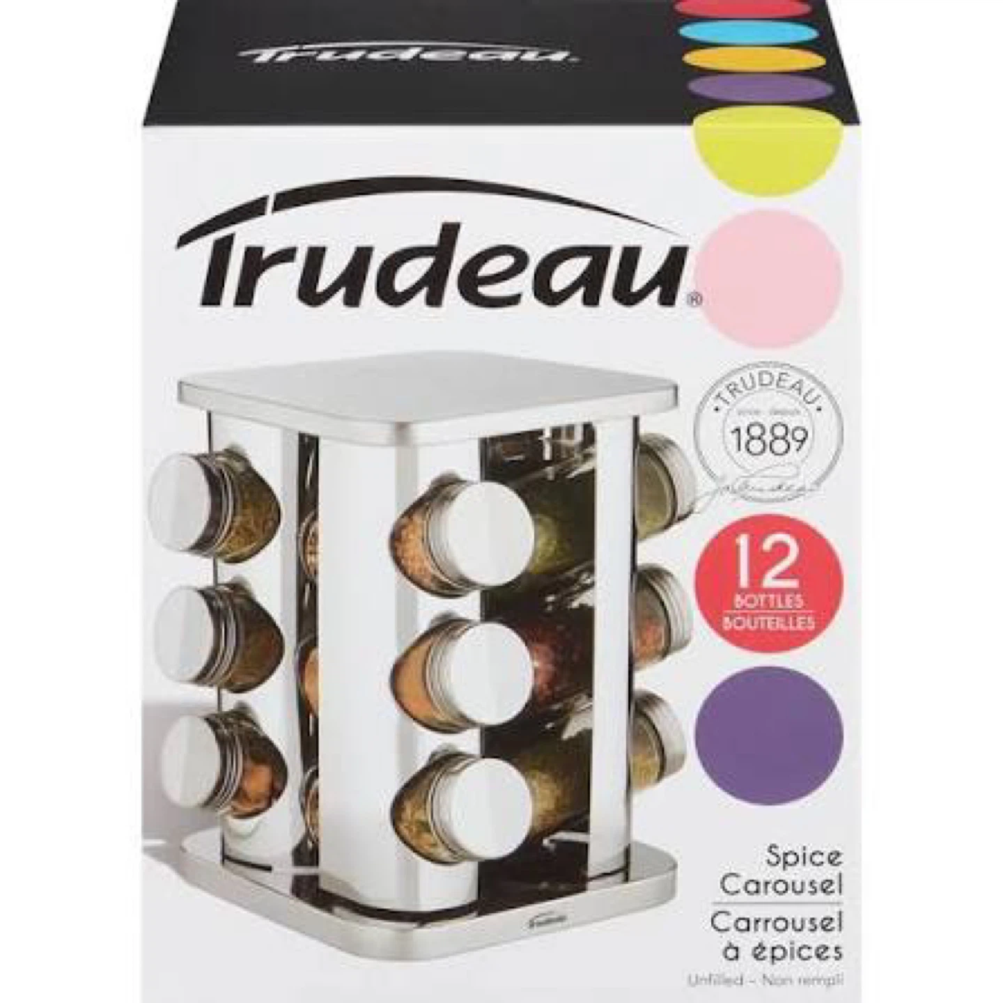 Trudeau 12-Bottle Spice Carousel
