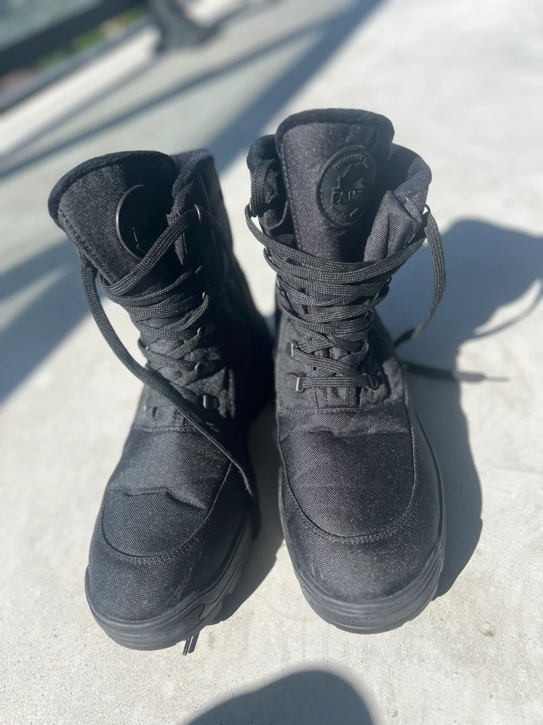 Pajar Black Insulated Winter Boots - Size 43