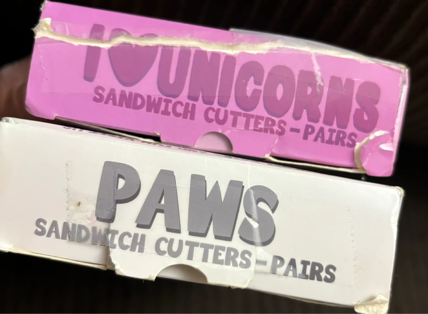 LunchPunch Sandwich Cutters - Pairs (Unicorns & Paws) - photo 2