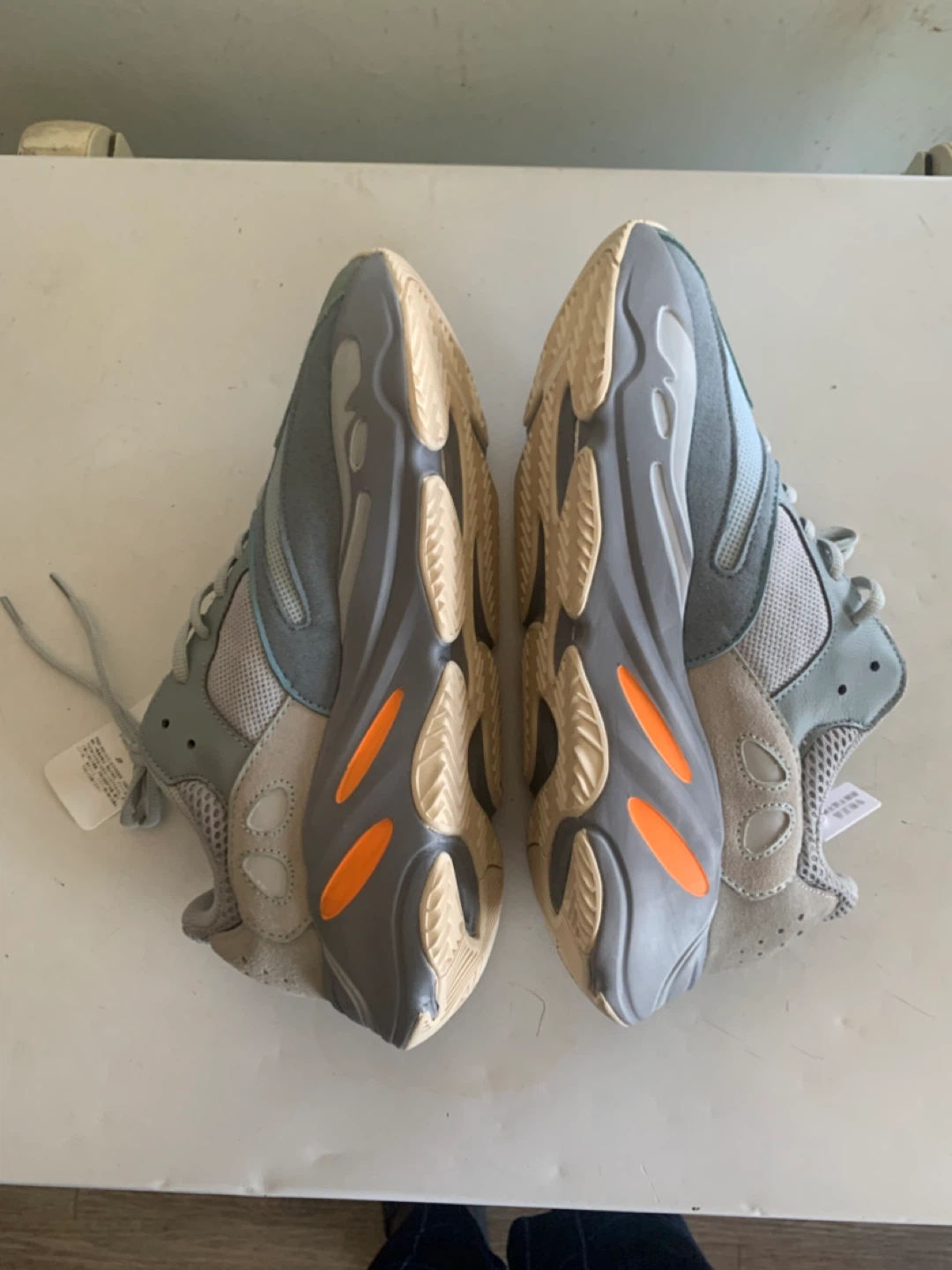 Adidas Yeezy Boost 700 "Wash Orange" Sneakers - photo 4