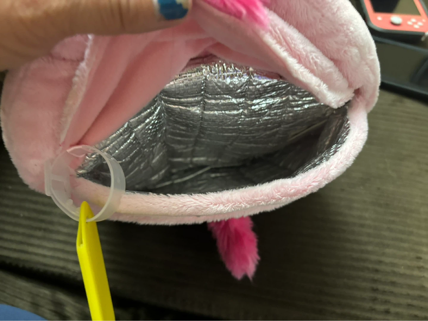 Pink Unicorn Lunch Pets Insulated Lunch Bag - photo 3