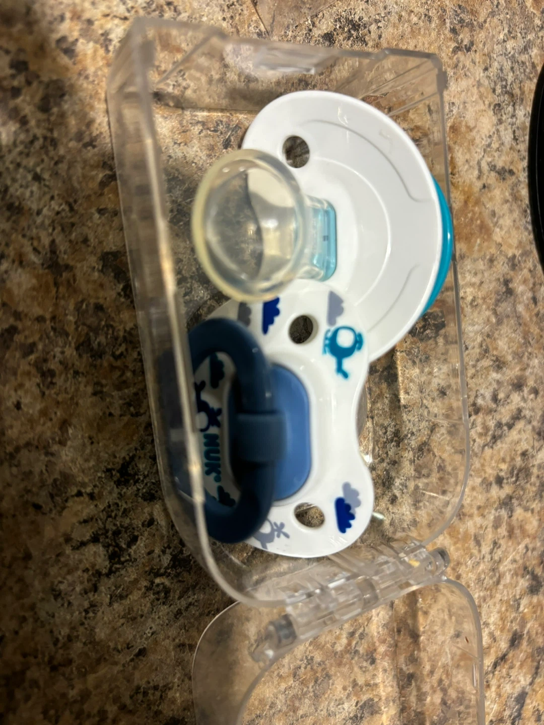 Nuk Pacifier Set with Case ~ Age 18 to 36 months
