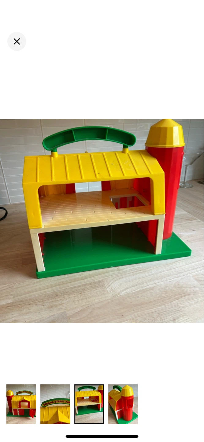 Vintage Sesame Street Farm Playset Toy - photo 3