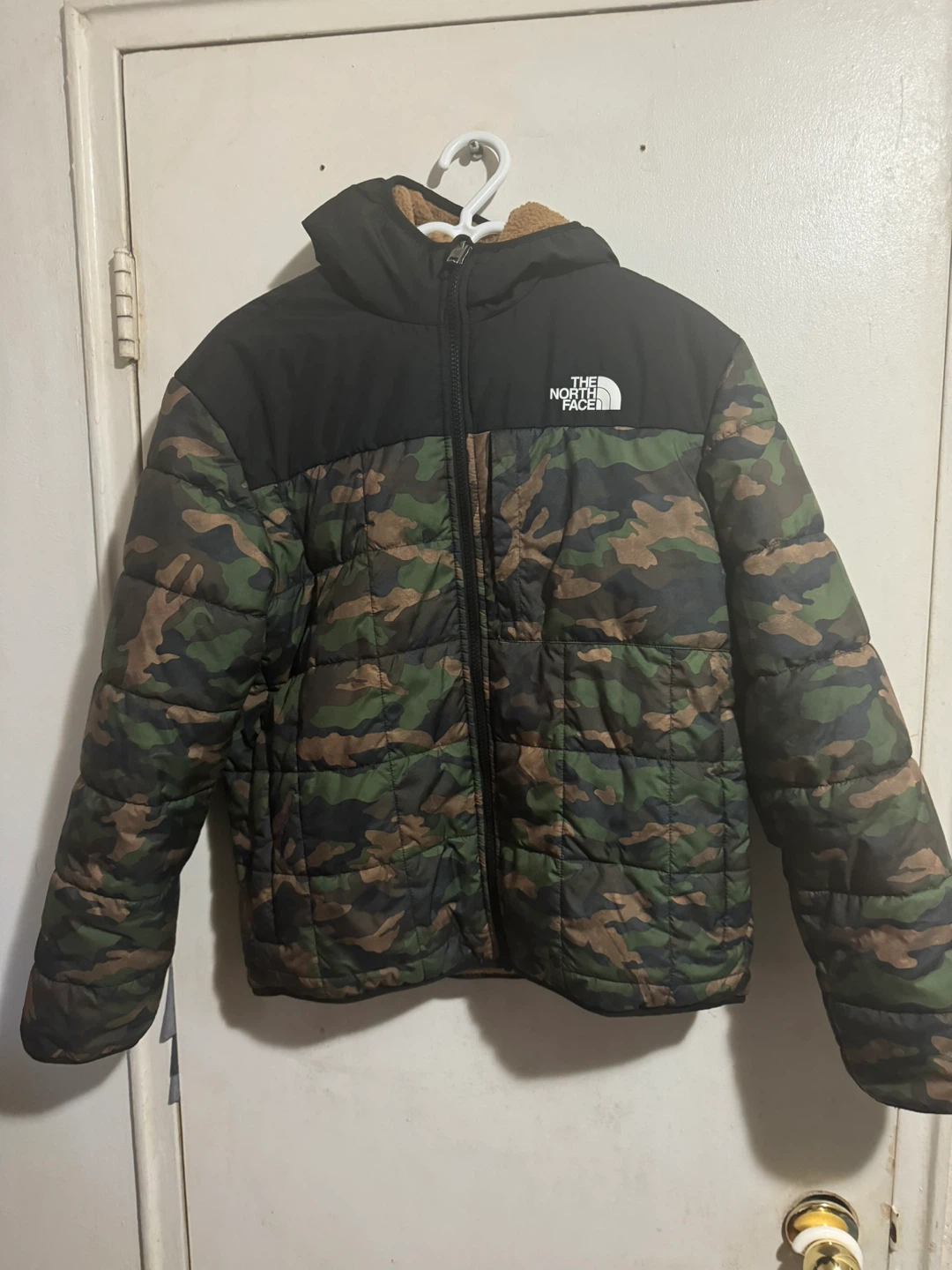 The North Face Camo Puffer Jacket