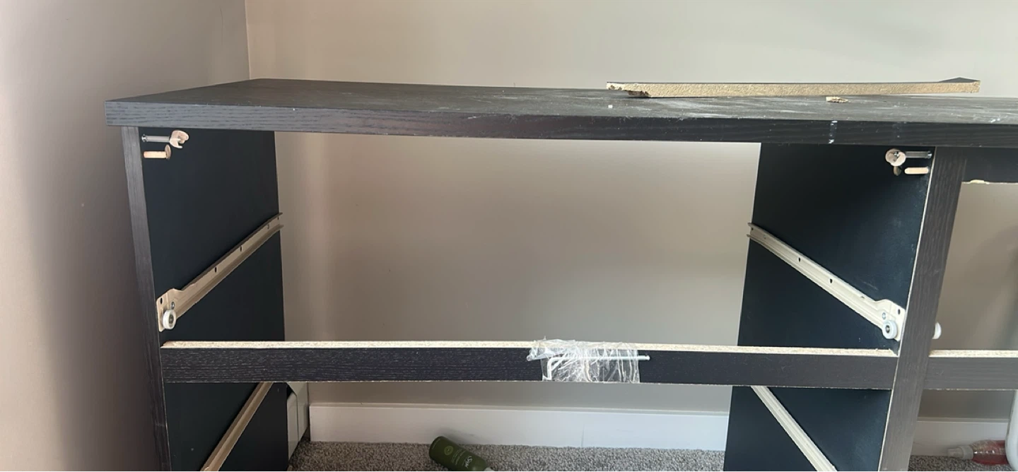 IKEA 6 Drawer dresser with ALL 6 drawers - photo 2