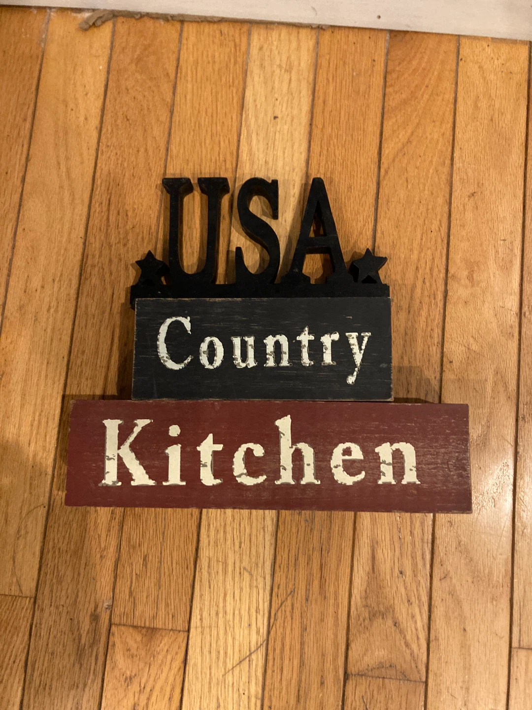 USA Country Kitchen Decorative Sign