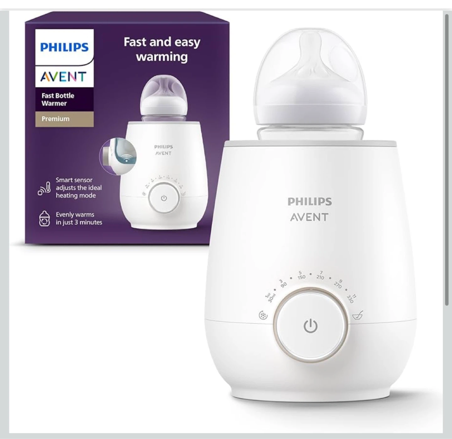 Philips Avent Premium Fast Bottle Warmer