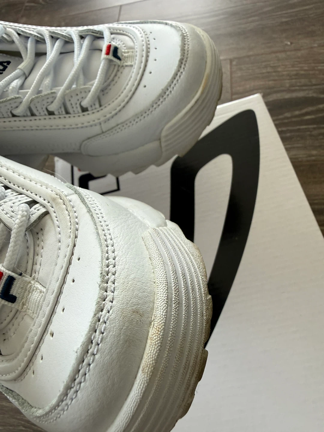 Fila Disruptor II White Sneakers US Size 6 - photo 4