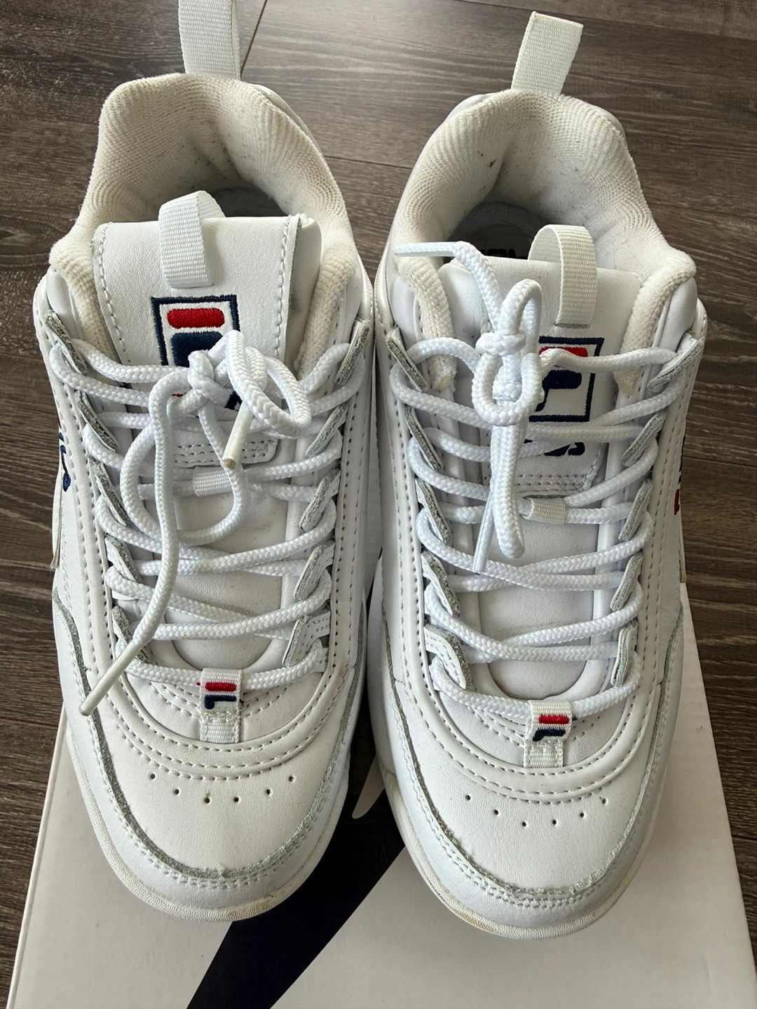 Fila Disruptor II White Sneakers US Size 6 - photo 2