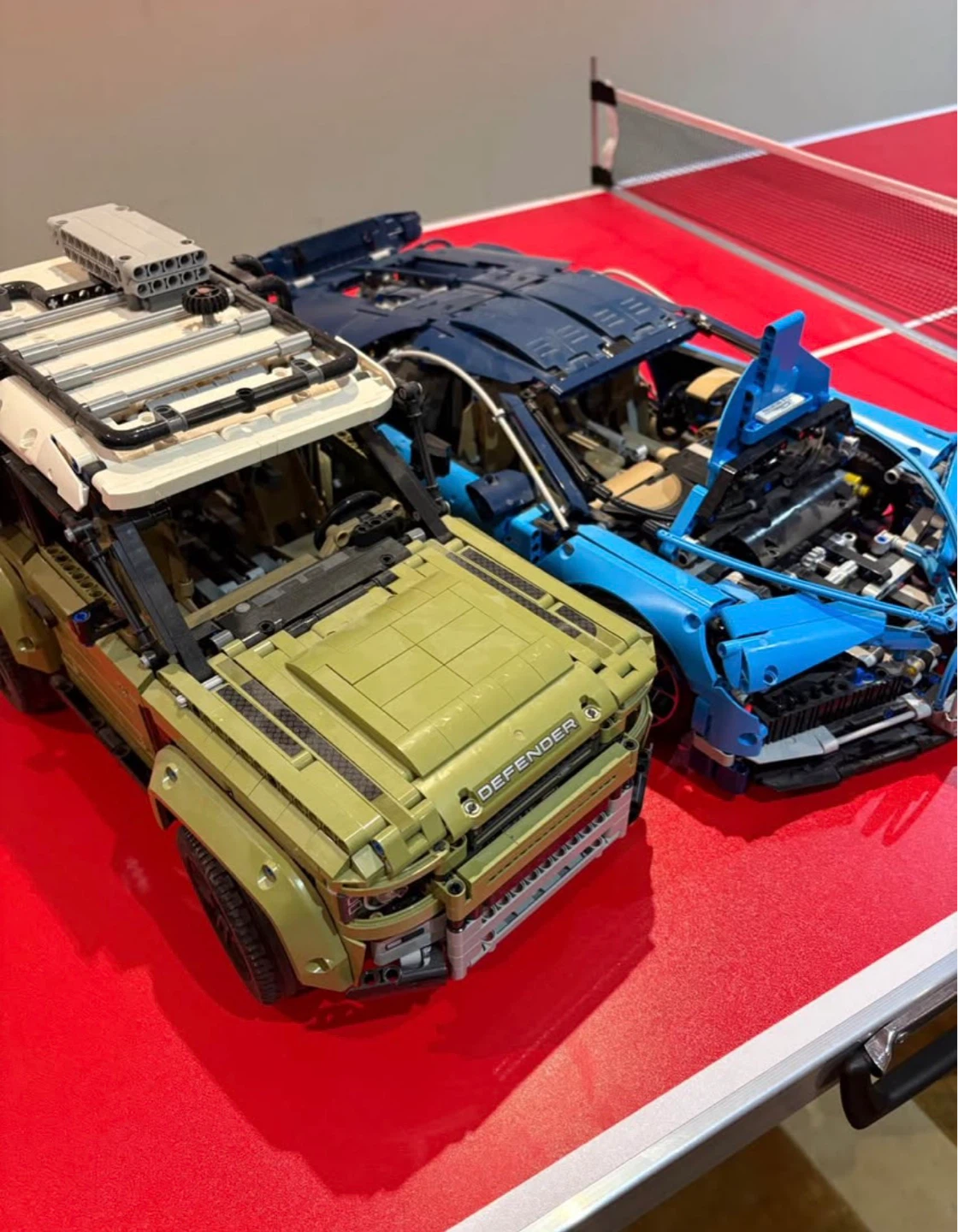 LEGO Technic Bugatti & Land Rover Defender Sets