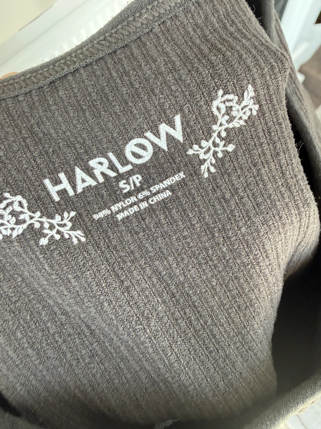 Harlow Ribbed Knit Cropped Top - S/P - photo 2