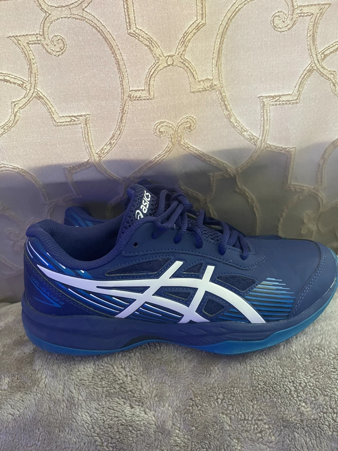 Asics Blue Tennis Shoes - Size 6 US / 39 EUR