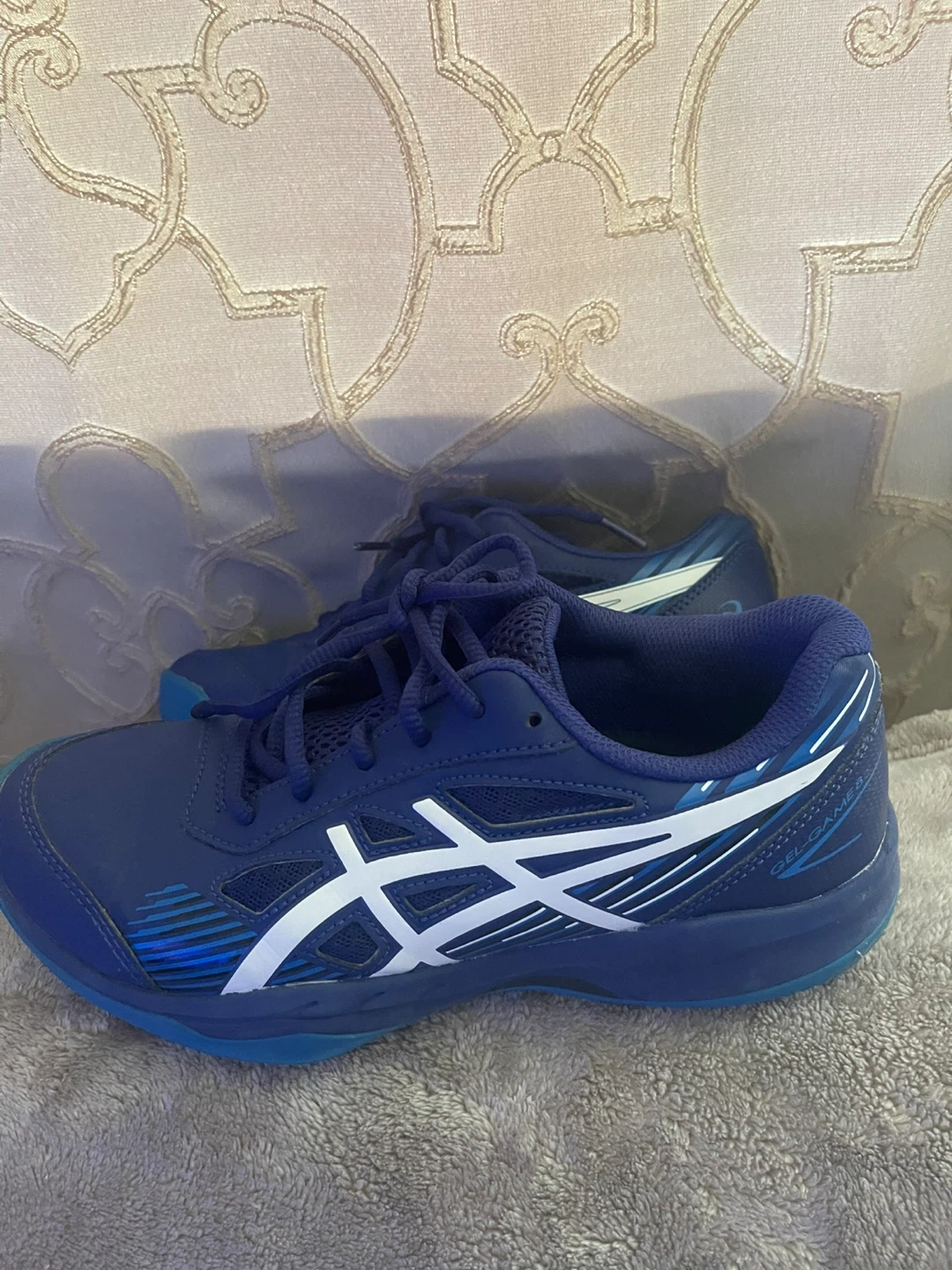 Asics Blue Tennis Shoes - Size 6 US / 39 EUR - photo 2