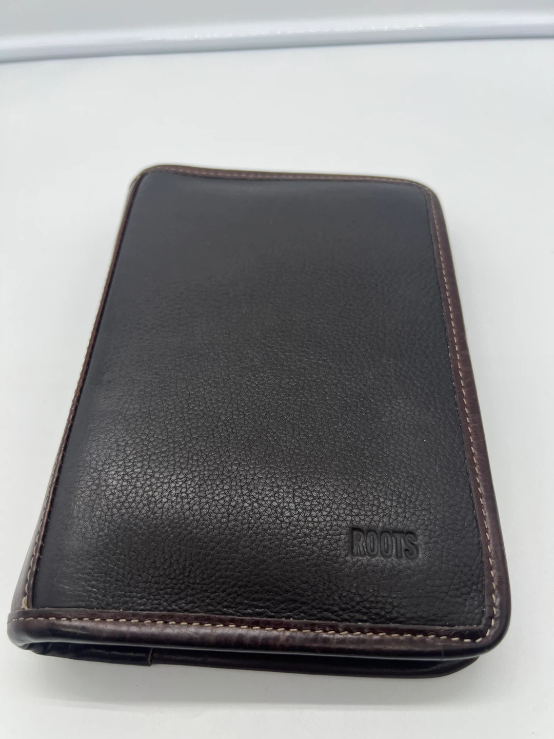 ROOTS VINTAGE 1990s Brown Leather Agenda Cover Day Planner - photo 2