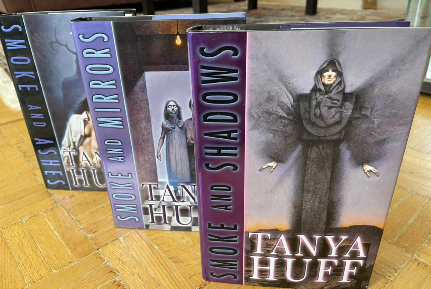 Tanya Huff Smoke Trilogy Fantasy Hardcover Book Set