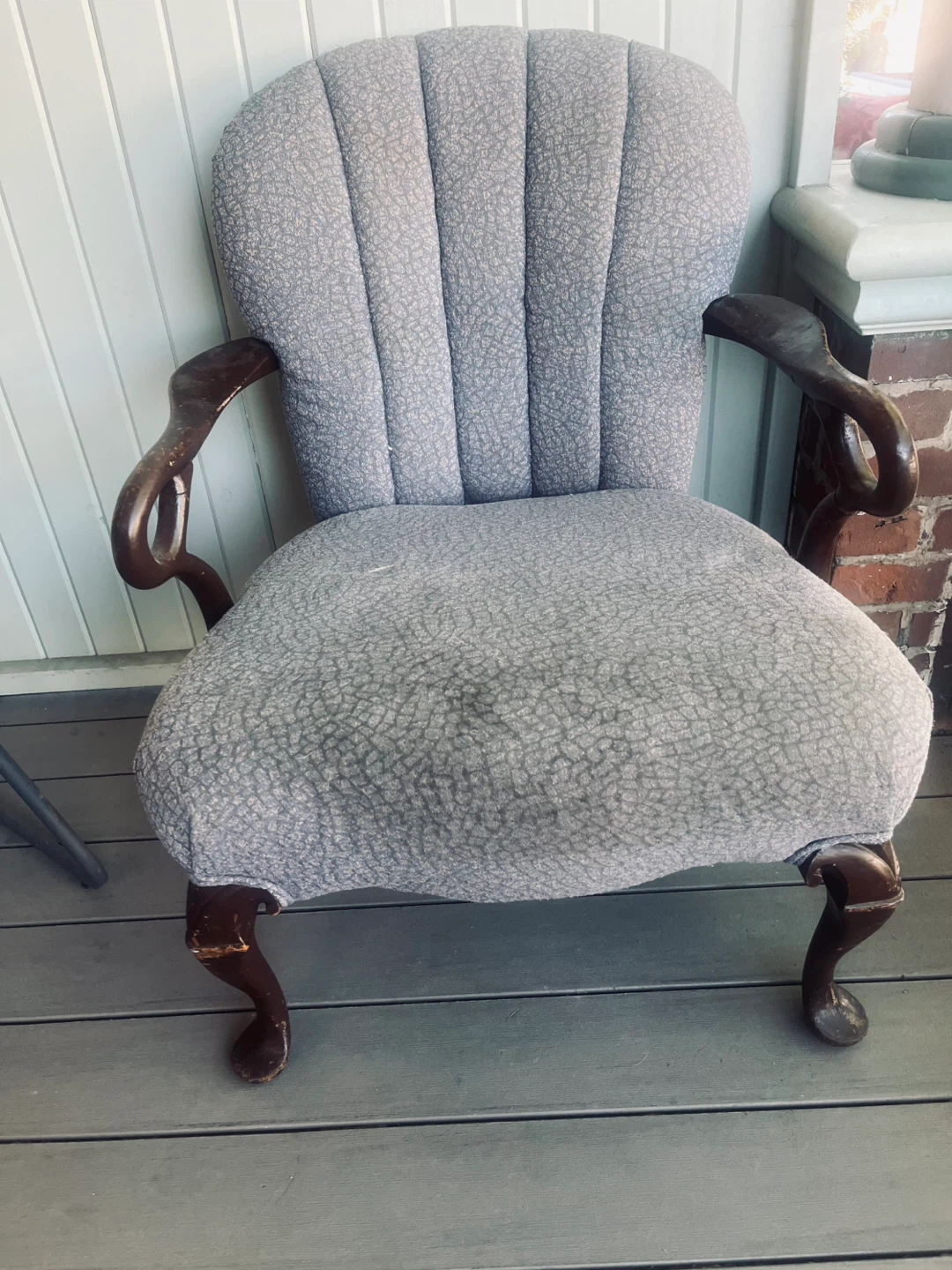 Vintage Upholstered Accent Chair - photo 3