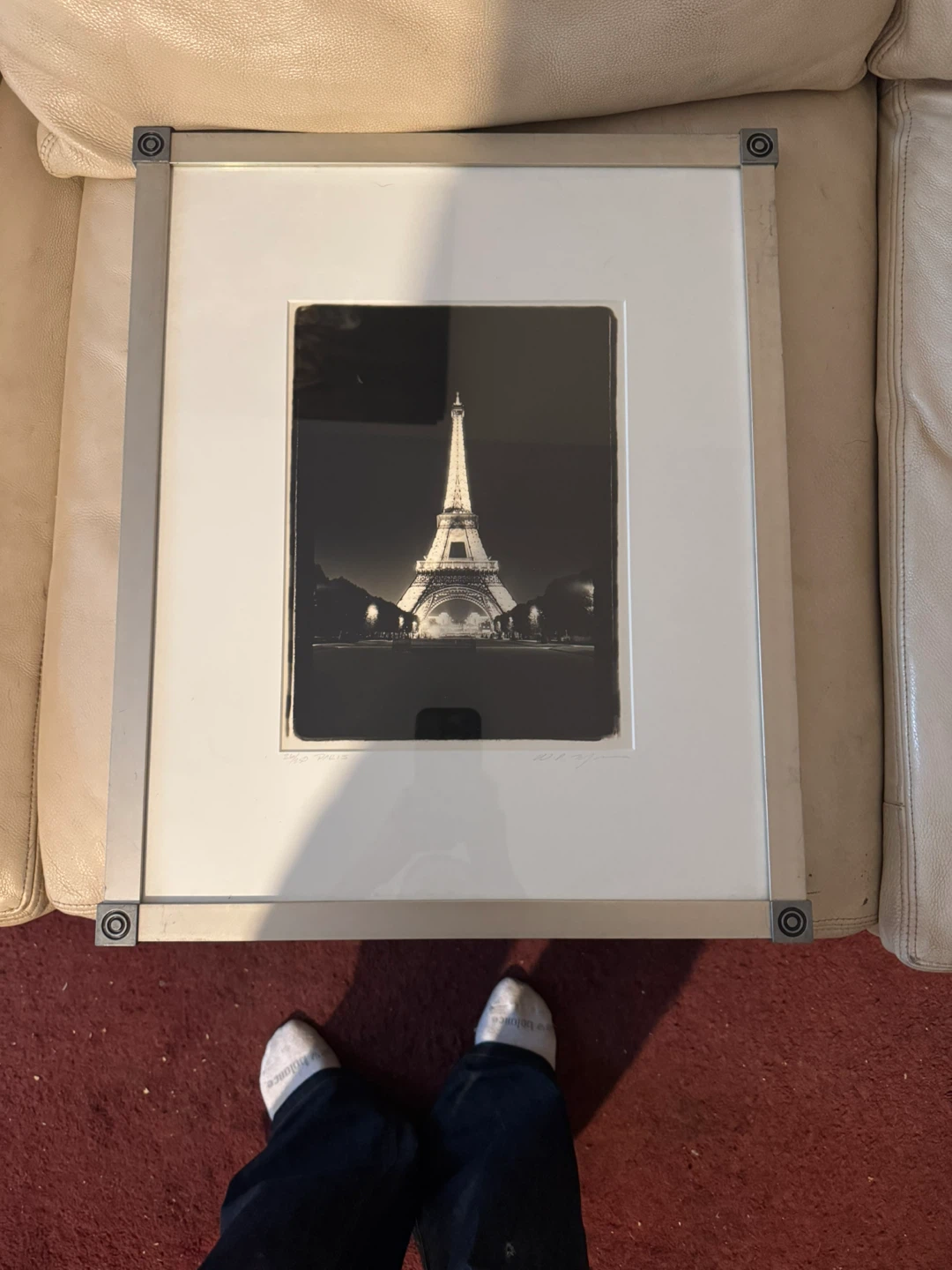 3 Framed Photograph Print -Paris, Prague, Italy