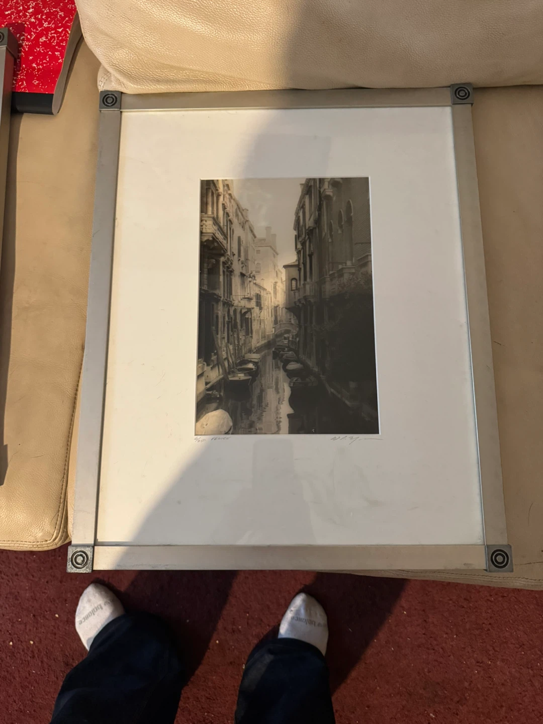 3 Framed Photograph Print -Paris, Prague, Italy - photo 2