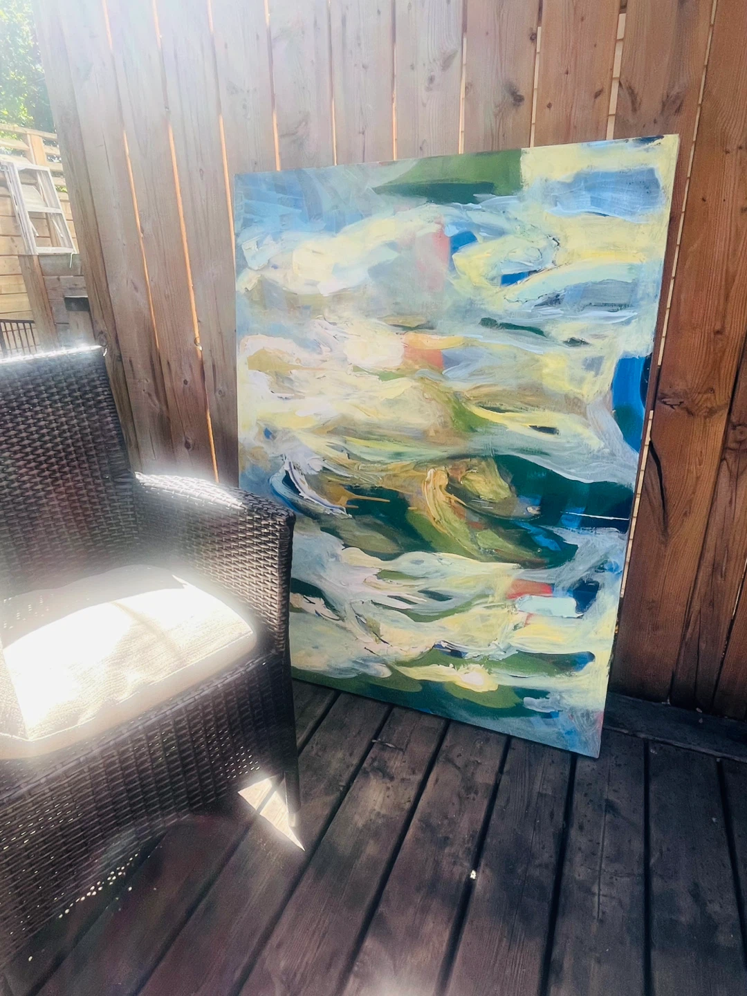 Original Abstract Painting - 36 x 48” - photo 2