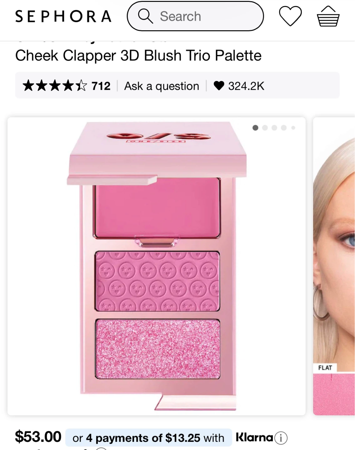 ONE/SIZE Attention Seeker Cheek Clapper 3D Blush Trio Palette - photo 3