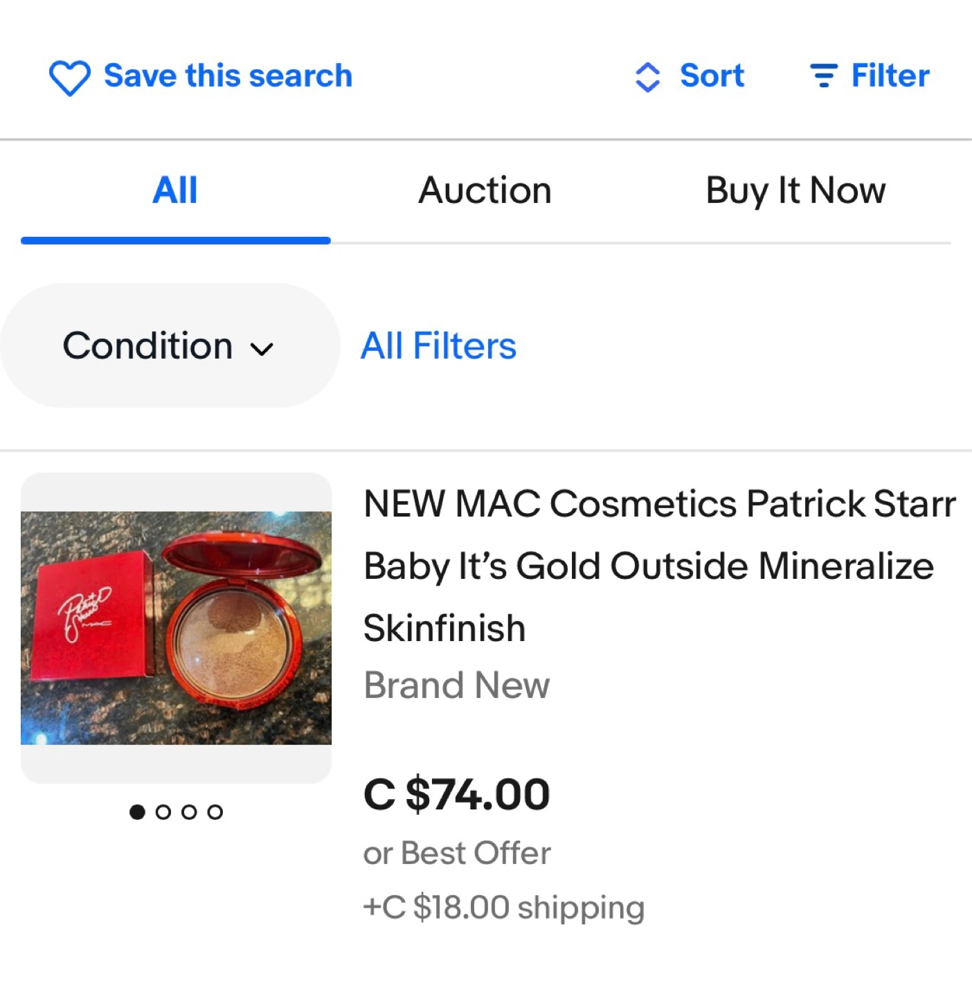 MAC Patrick Starrr Baby It's Gold Outside Mineralize Skinfinish - photo 4