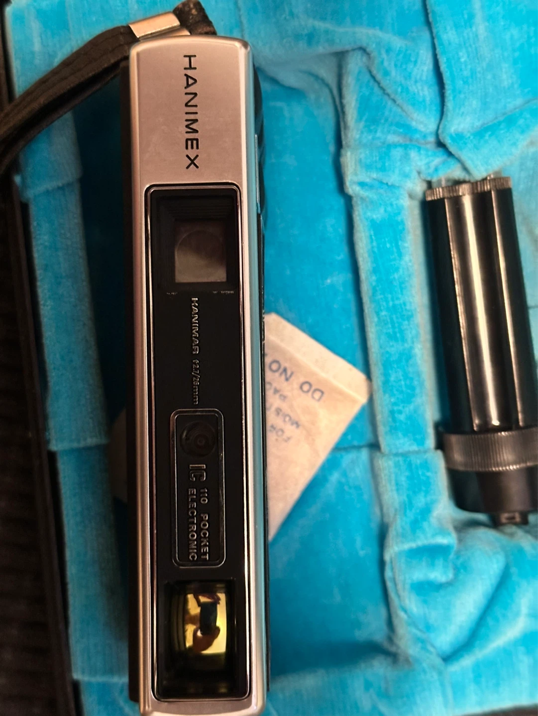 Hanimex ICM Pocket Loadmatic Camera with Flash Attachment