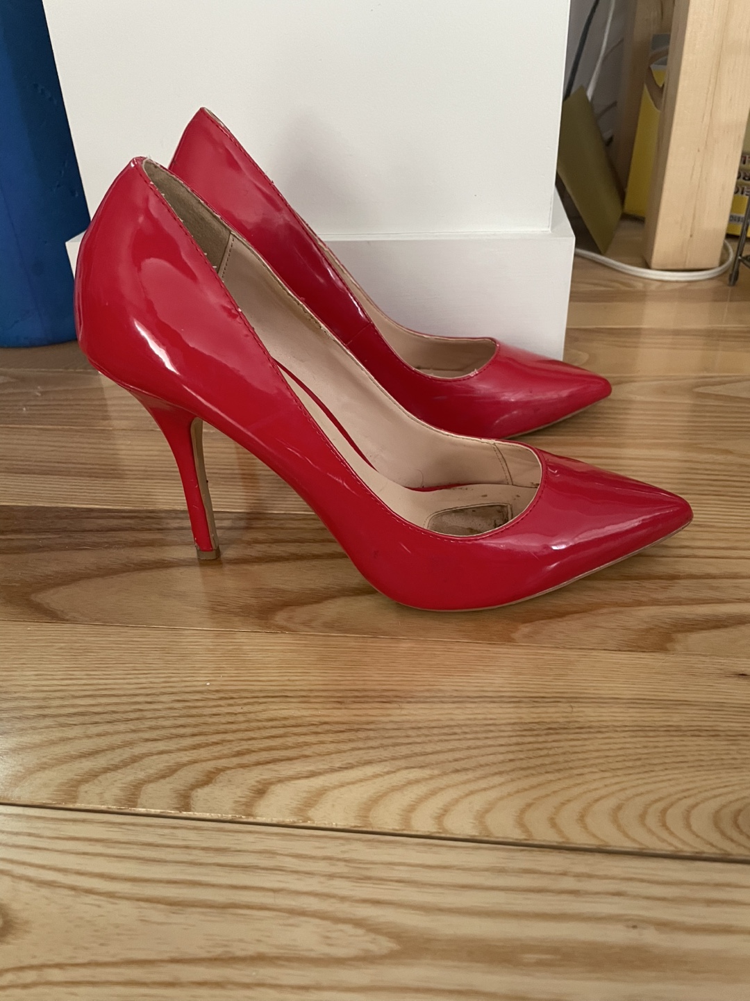 Red Patent High Heel Red Pumps - photo 2